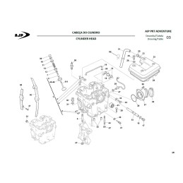 Inserto de ajuste de válvula 2,05 MM para AJP 8J00A4162