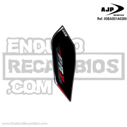Kit calcomanías depósito negro - 2025 para AJP 00BAS01A0260