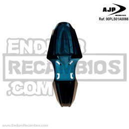 Guardabarros negro delantero PR7 para AJP 00PLS01A0066