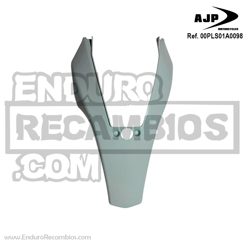Guardabarros blanco trasero para AJP 00PLS01A0098
