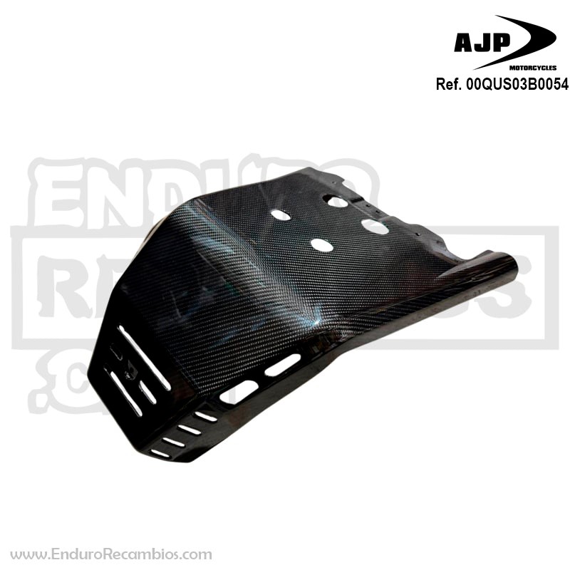 Protector cárter fibra carbono AJP PR7 para AJP 00QUS03B0054