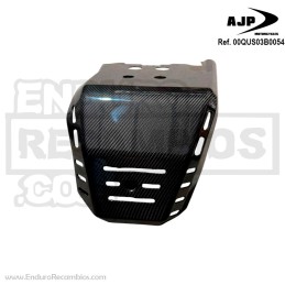 Protector cárter fibra carbono AJP PR7 para AJP 00QUS03B0054