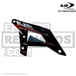 KIT DE PEGATINAS LATERALES DELANTERAS 2026 (NEGRAS) PR7 -...