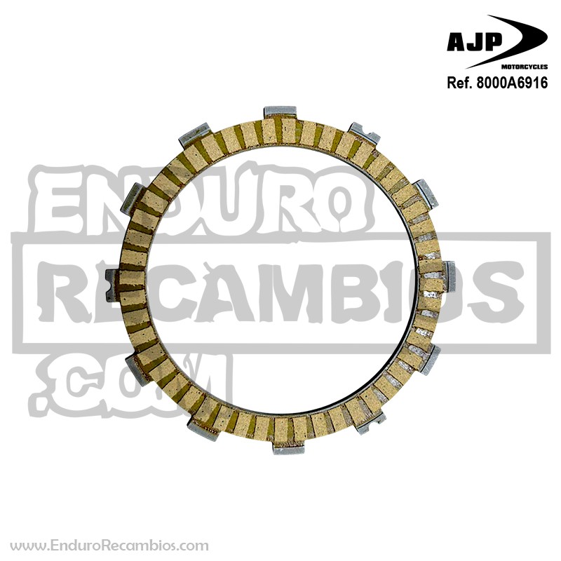 DISCO DE EMBRAGUE (FRICCIÓN 3,1 MM) - 8000A6916