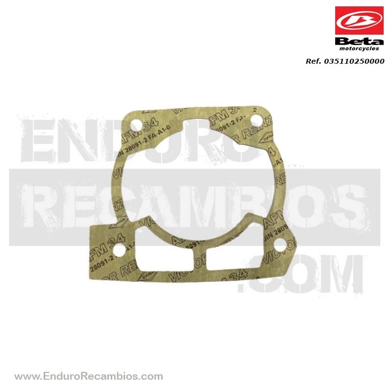 JUNTA CILINDRO 0-6 mm - 035110250000