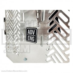 Protector de radiador para AJP PR7(Plata)