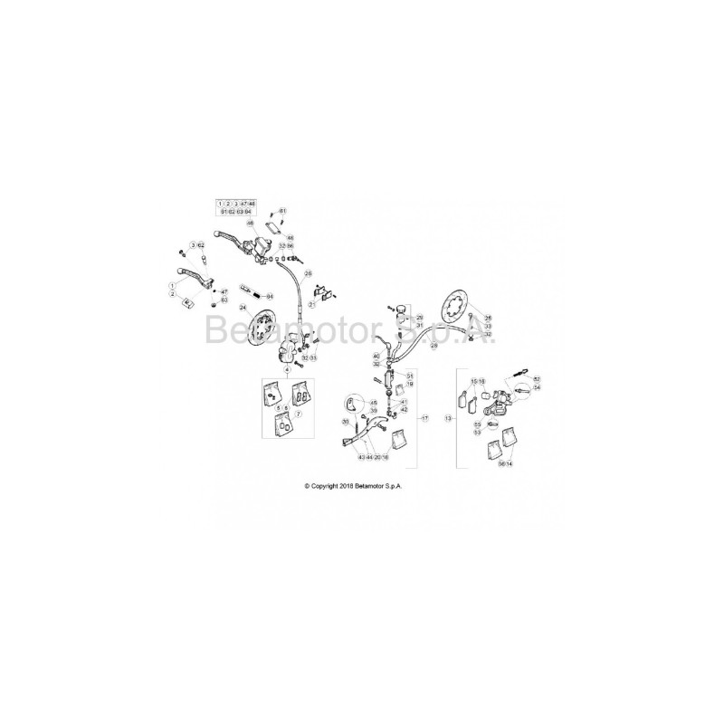 VARILLA ESP- PINZA ENDURO RR 125 - 2541856000