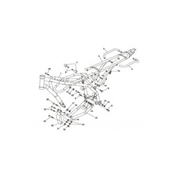 CHASIS TRASERO ALP-URBAN 125-200 - 2911438026