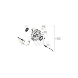 TUERCA M8 BASE CILINDRO - 1317120000