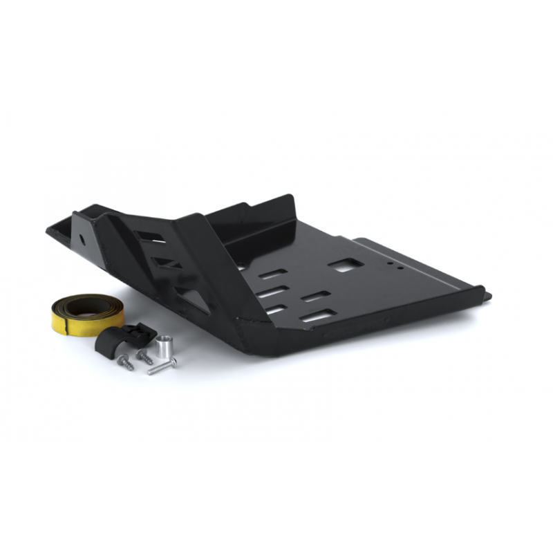 Protector de carter trail aluminio negro texturado CROSSPRO AJP PR7 650 Adventure 17-24