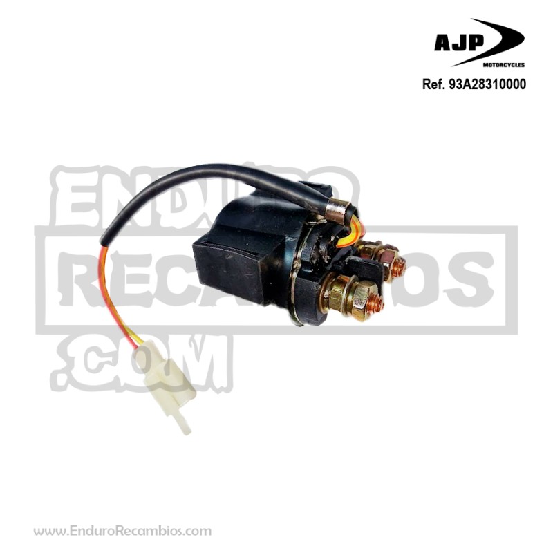 Relé de arranque simple (sólo con soporte de goma) para AJP 93A283100000