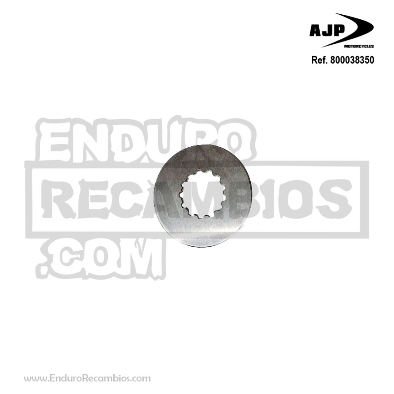 Arandela respaldo del buje de embrague (46x22x19x5) para AJP 800038350