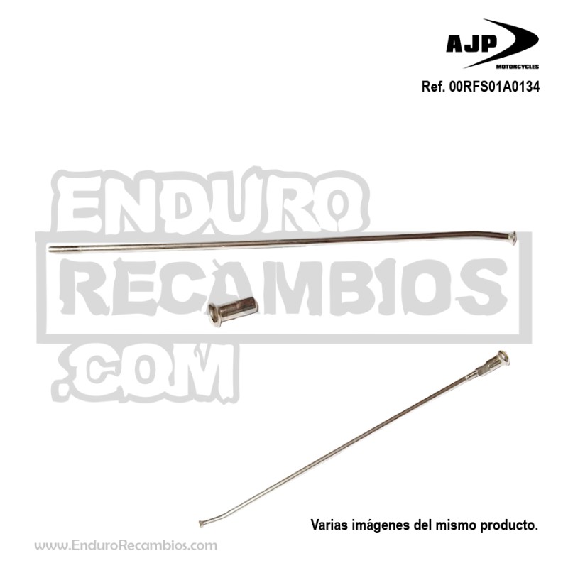 Radio rueda delantera (inox 225x4) para AJP 00RFS01A0134