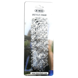 Cadena KMC X9 9 velocidades 116 eslabones plata/gris