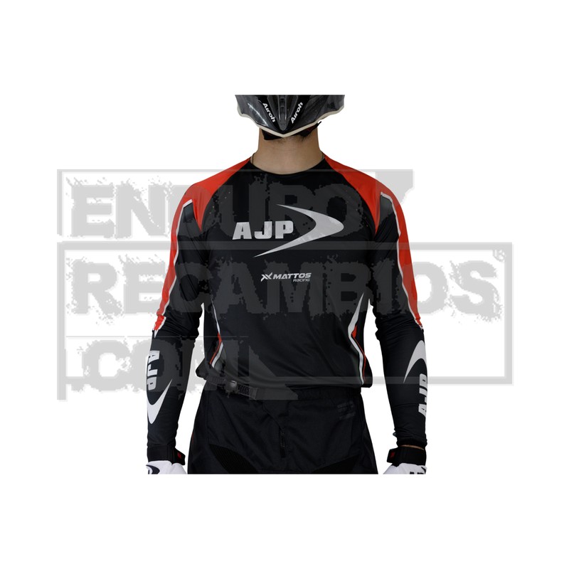 AJP Black MX Jersey