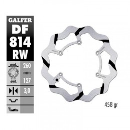 DISCO FRENO DELANTERO ALTO RENDIMIENTO 260 X 3 mm - DF814RW