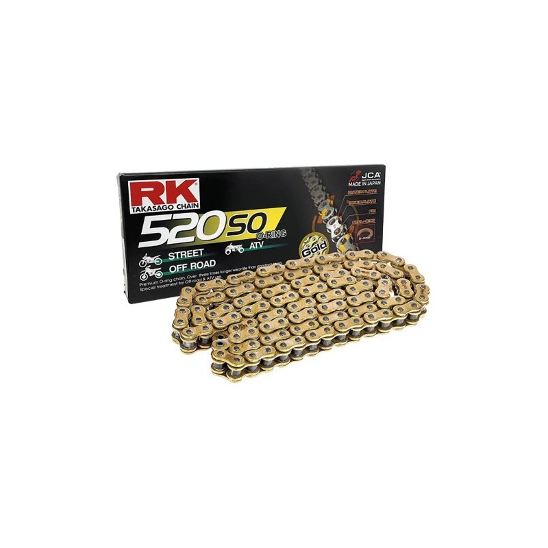 Cadena RK GB520SO-120 CLF - Total Gold - HB752041120G