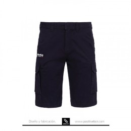 Pantalon Corto Multibolsillo Marino - PS00060
