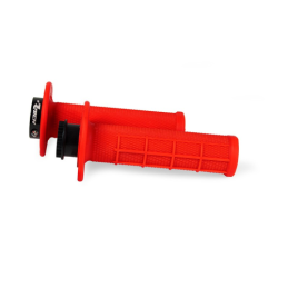 Puños R20 Waffle Lock-on Beta Rojo Neon - RMPRRFBETA21