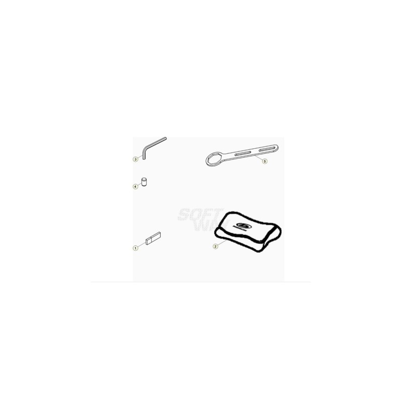 Nº 3 - LLAVE ESPECIAL ALLEN 6 MM - 020440030000