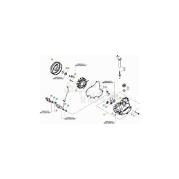Nº 17 - STATOR RX 4T - 049100050000