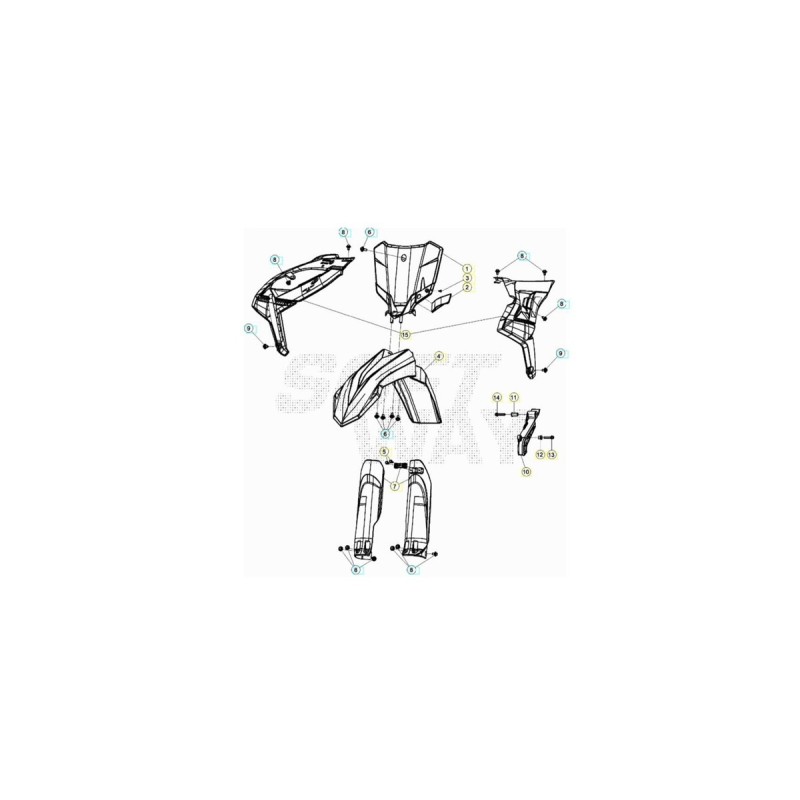 Nº 2 - PASACABLES RX - 049430080032