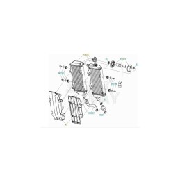 Nº 8 - TUBO RADIADOR RR 4T - 037390130000