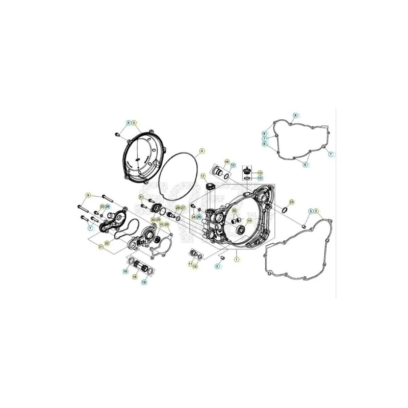 Nº 3 - TAPA EMBRAGUE - 026010188252
