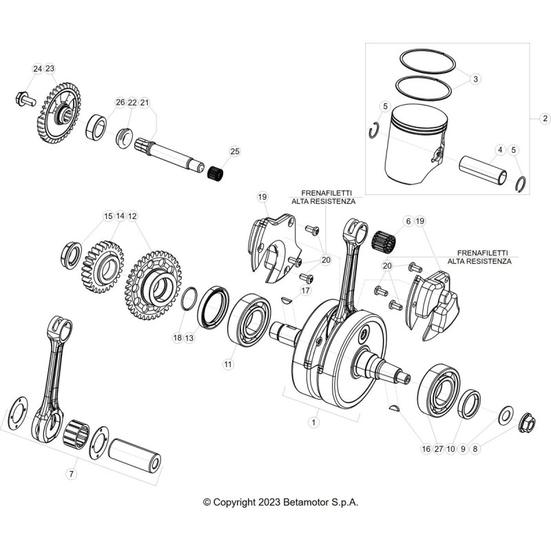 Nº 5 - SEGER PISTON - 065020080000