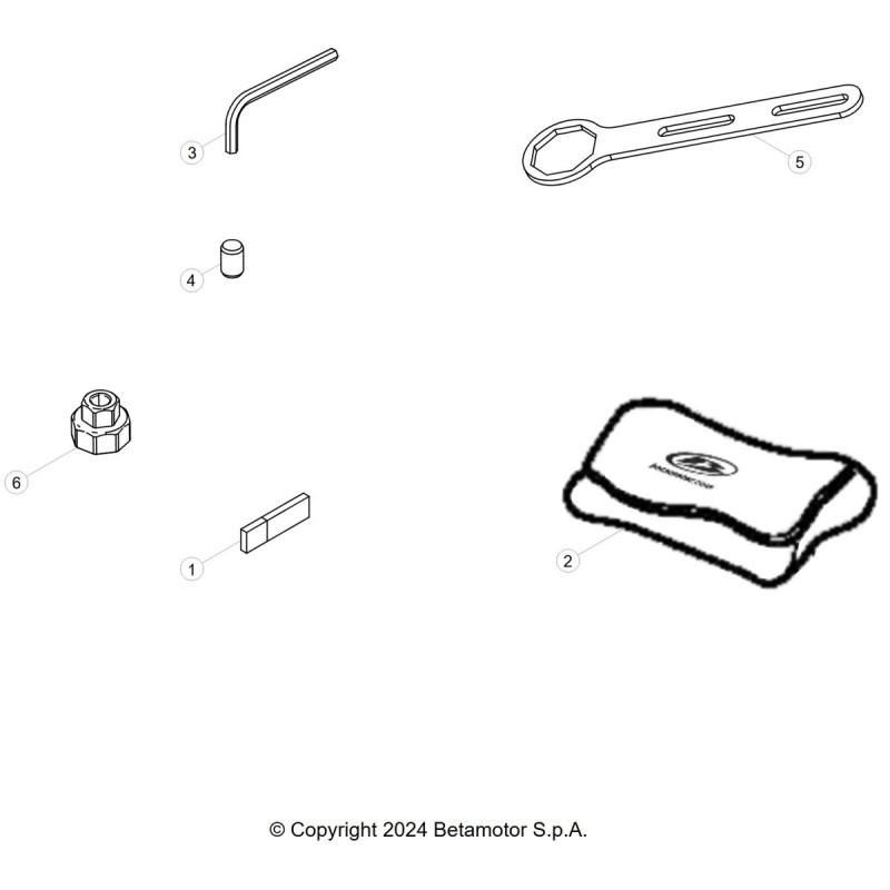 Nº 4 - LLAVE ALLEN 8 MM - 020440040000