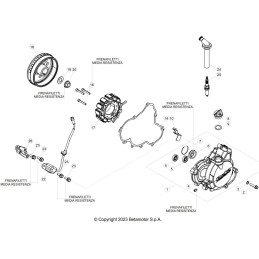 Nº 1 - TAPA VOLANTE RX 4T - 049010088052
