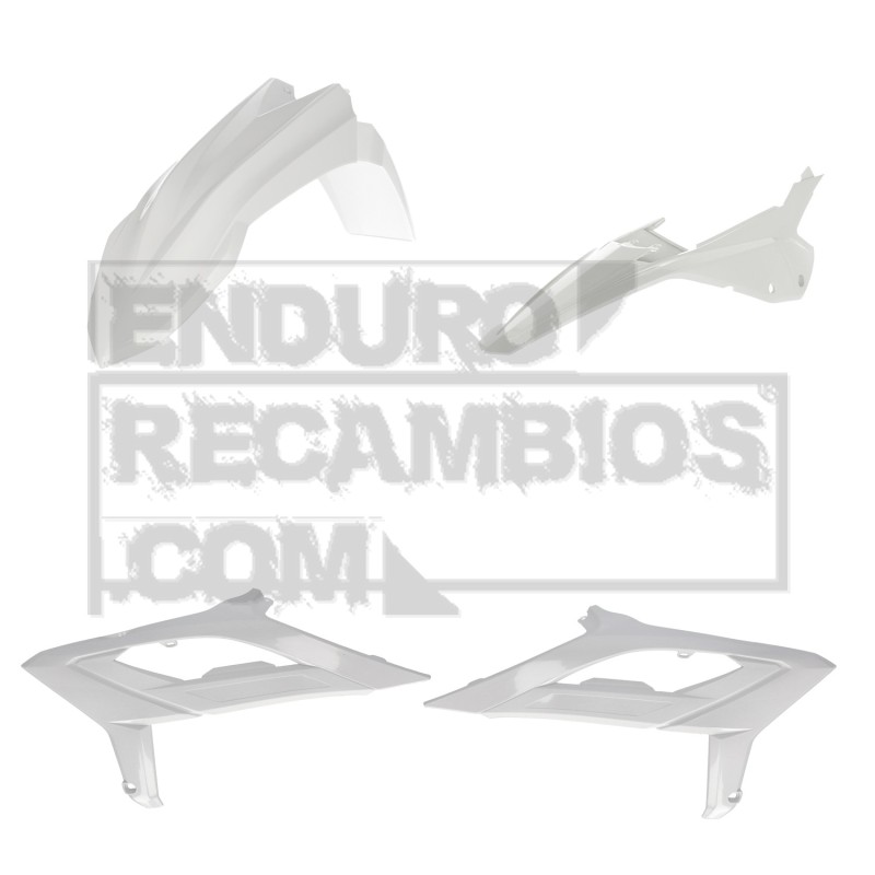 Kit de plásticos Acerbis para Beta RR (2023-2024) Blanco