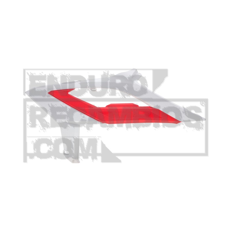 Aletas de radiador Acerbis para Beta RR (2023-2027) Blanco/Rojo