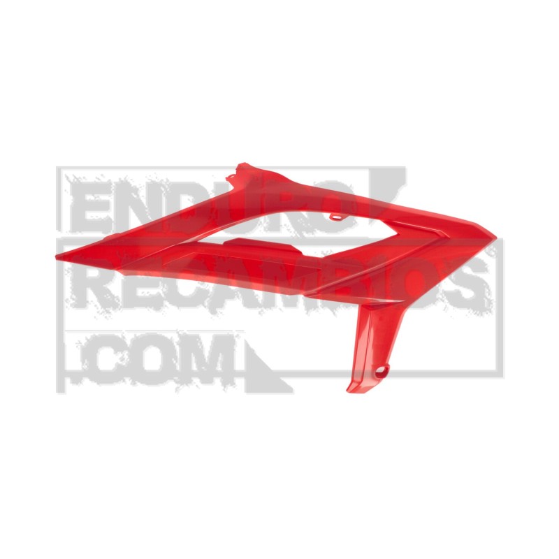 Aletas de radiador Acerbis para Beta RR (2023-2027) Rojo