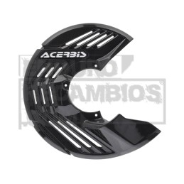 Protector de disco delantero Acerbis Linear Carbon Gris