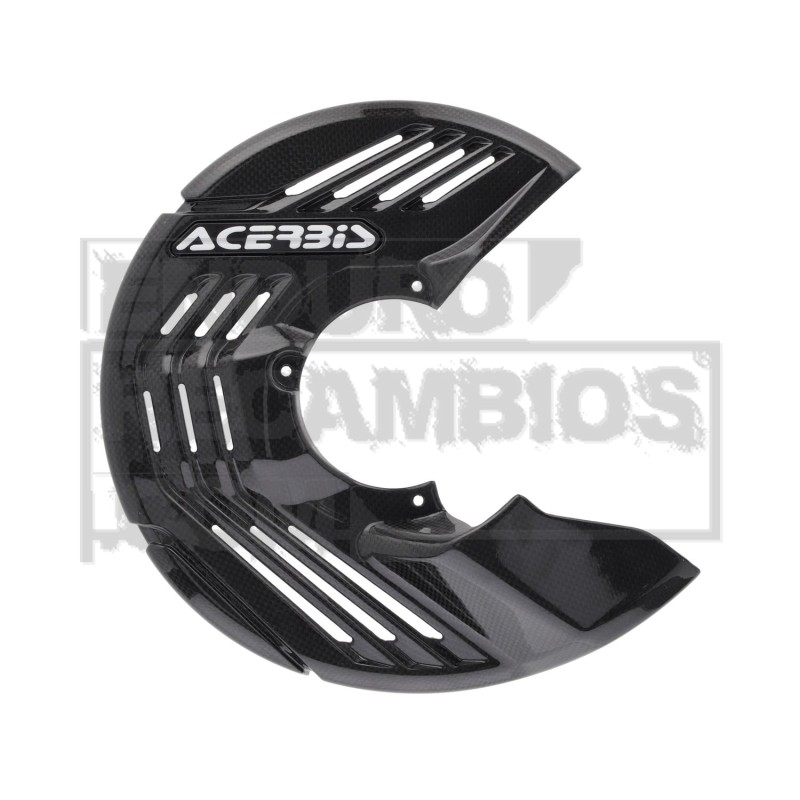 Protector de disco delantero Acerbis Linear Carbon Gris