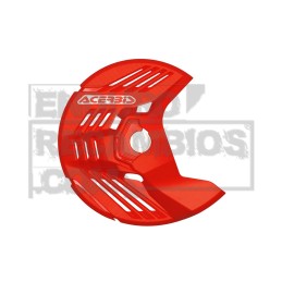 Protector de disco delantero Acerbis Linear B Rojo