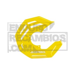 Protector de disco delantero Acerbis X-Future Amarillo