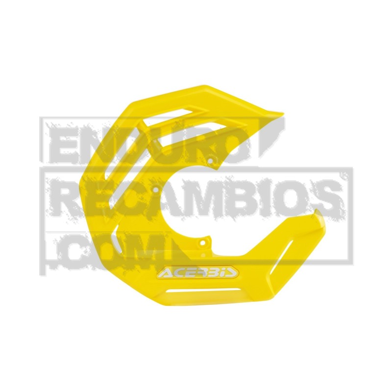Protector de disco delantero Acerbis X-Future Amarillo