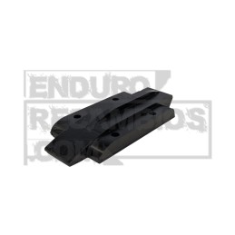 Patín de recambio Acerbis para guía de cadena Race CNC Negro