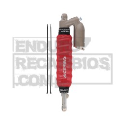Funda de amortiguador trasero Acerbis Rojo