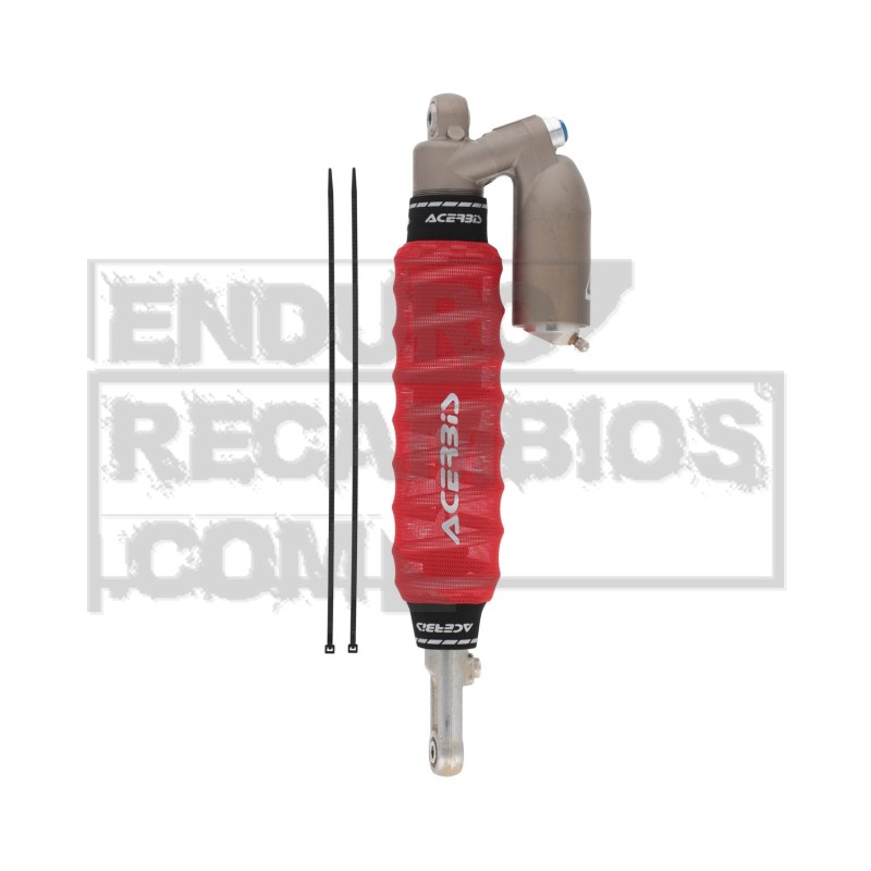 Funda de amortiguador trasero Acerbis Rojo