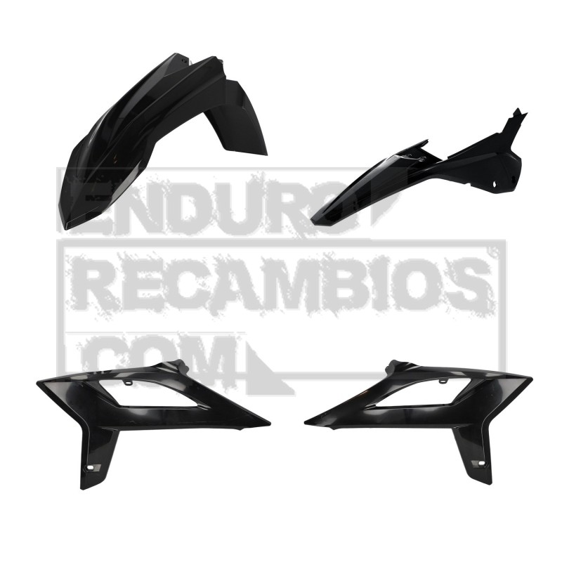 Kit de plásticos Acerbis para Beta RR (2020-2022) Negro