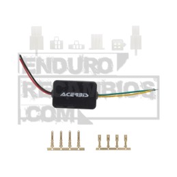Rectificador de corriente Acerbis VSL Negro