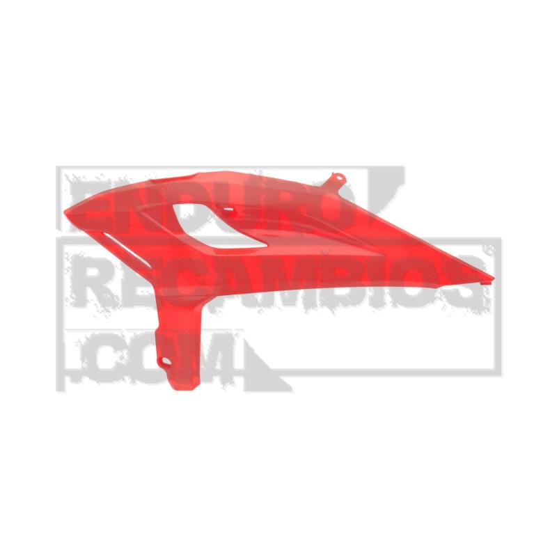 Aletas de radiador Acerbis para Beta RR (2025-2027) Rojo