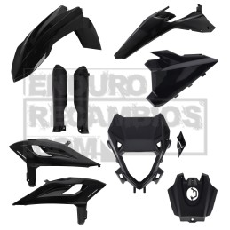 Kit completo de plásticos Acerbis para Beta X-PRO (2025-2026) Negro