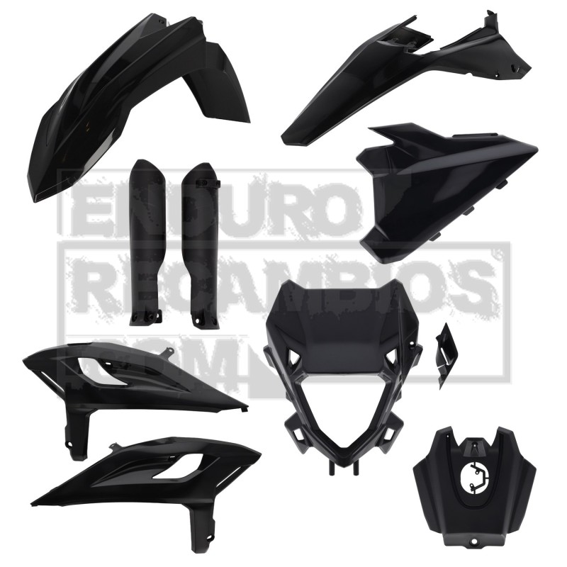 Kit completo de plásticos Acerbis para Beta X-PRO (2025-2026) Negro