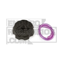 Tapón grande de depósito Acerbis Negro