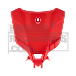 Portanúmeros delantero Acerbis para Beta RX 450 (2024-2027) Rojo