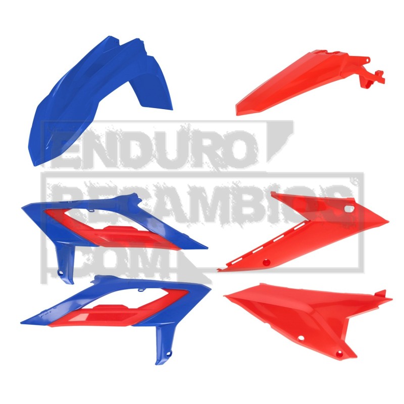 Kit de plásticos Acerbis para Beta RX 450 (2024-2027) Colores originales